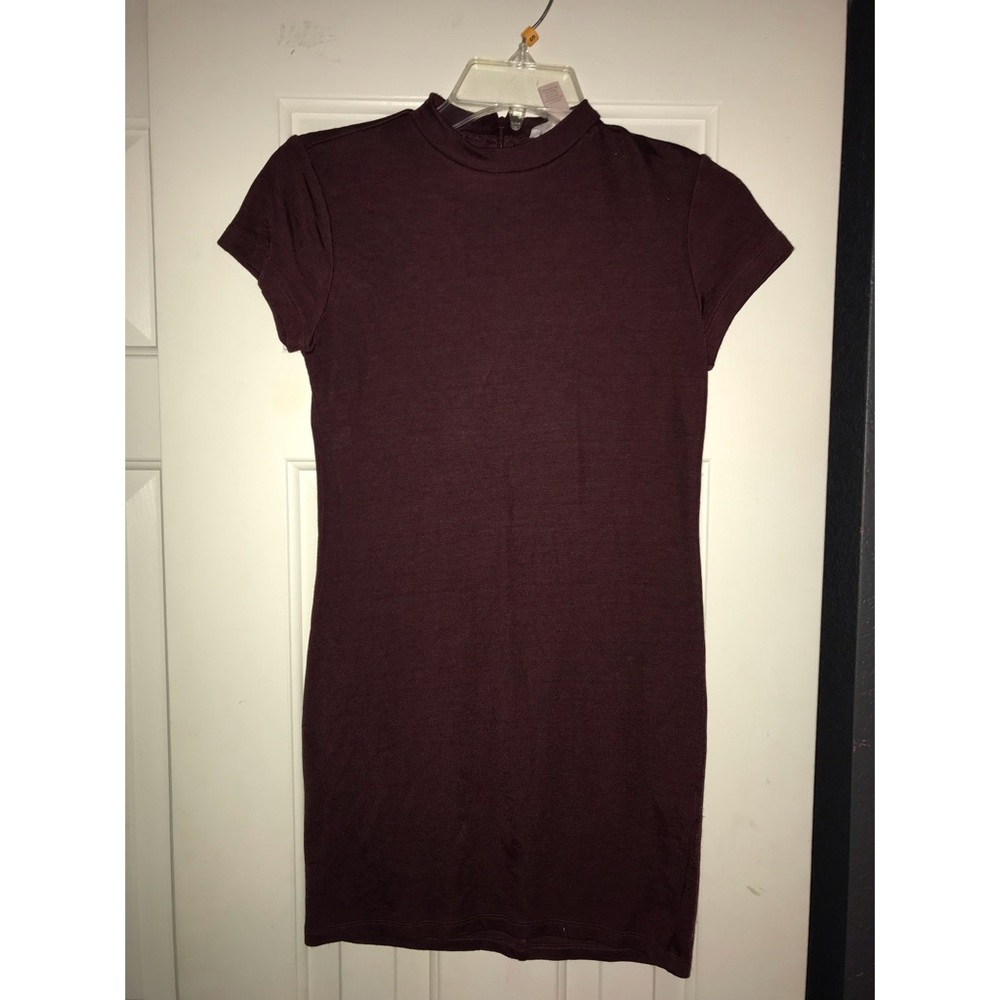 Tight Wine Red Dress